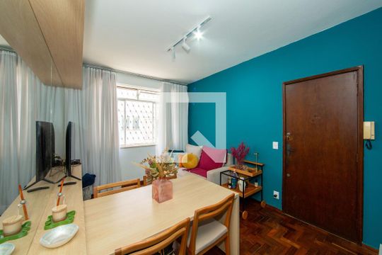 SALA de apartamento à venda com 3 quartos, 85m² em Cruzeiro, Belo Horizonte