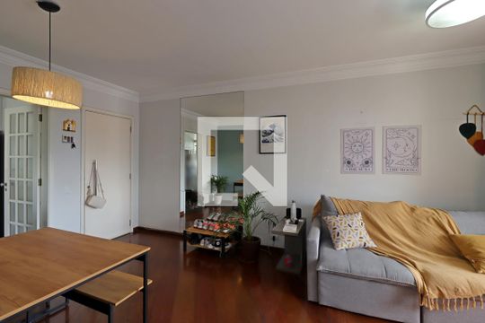 Sala de apartamento à venda com 3 quartos, 77m² em Jardim, Santo André
