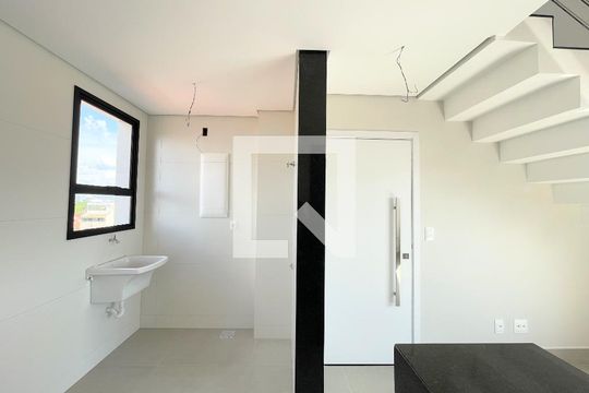 Área de serviço de apartamento à venda com 4 quartos, 144m² em Planalto, Belo Horizonte