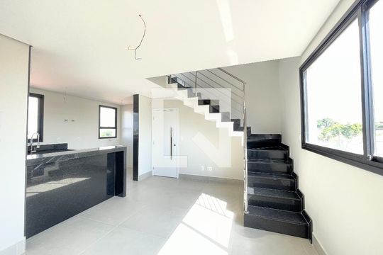Sala de apartamento à venda com 4 quartos, 144m² em Planalto, Belo Horizonte