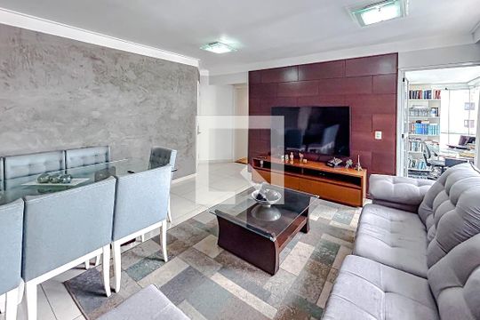 Sala de apartamento à venda com 3 quartos, 100m² em Vl G Cardim, São Paulo