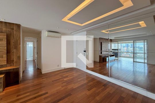 Sala de apartamento para alugar com 4 quartos, 160m² em Santo Amaro, São Paulo
