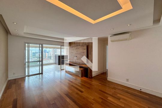 Sala de apartamento para alugar com 4 quartos, 160m² em Santo Amaro, São Paulo