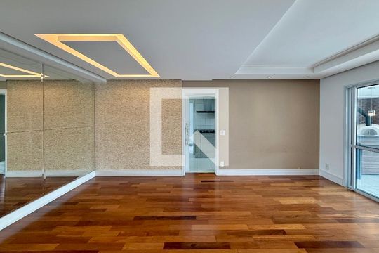 Sala de apartamento para alugar com 4 quartos, 160m² em Santo Amaro, São Paulo