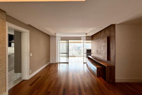 Sala de apartamento para alugar com 4 quartos, 160m² em Santo Amaro, São Paulo