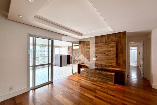 Sala de apartamento para alugar com 4 quartos, 160m² em Santo Amaro, São Paulo