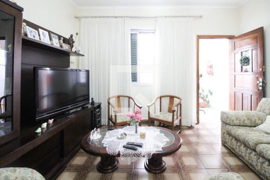 Casa 2 - Sala de casa à venda com 3 quartos, 107m² em Vila Prudente, São Paulo