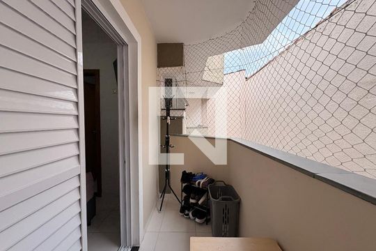 Sacada de apartamento para alugar com 3 quartos, 150m² em Vila Valparaíso, Santo André