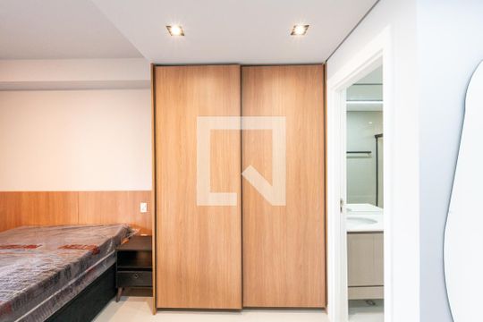 Sala/Quarto de kitnet/studio para alugar com 1 quarto, 29m² em Vila Clementino, São Paulo