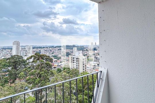 Varanda da Sala de apartamento para alugar com 2 quartos, 68m² em Vila Carrão, São Paulo