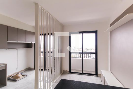 Sala/Cozinha de apartamento à venda com 1 quarto, 32m² em Belenzinho, São Paulo