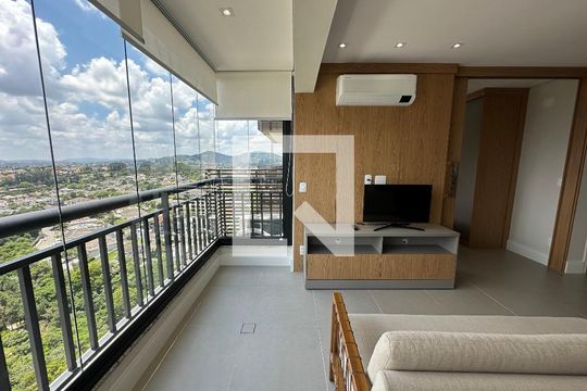 Varanda de apartamento para alugar com 1 quarto, 41m² em Empresarial 18 do Forte, Barueri