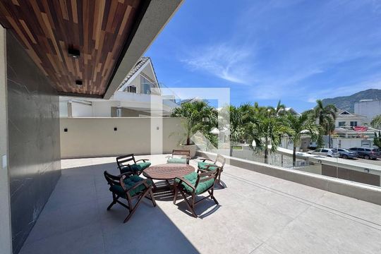 Suíte 1 - Master - Terraço de casa à venda com 4 quartos, 350m² em Recreio dos Bandeirantes, Rio de Janeiro