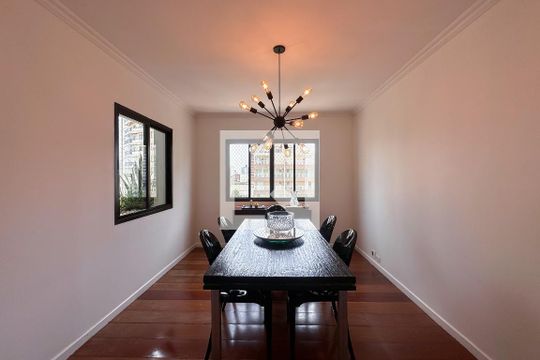 Sala de Jantar de apartamento para alugar com 4 quartos, 240m² em Centro, São Bernardo do Campo