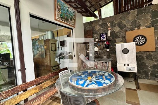 Área gourmet de casa à venda com 3 quartos, 120m² em Recreio dos Bandeirantes, Rio de Janeiro