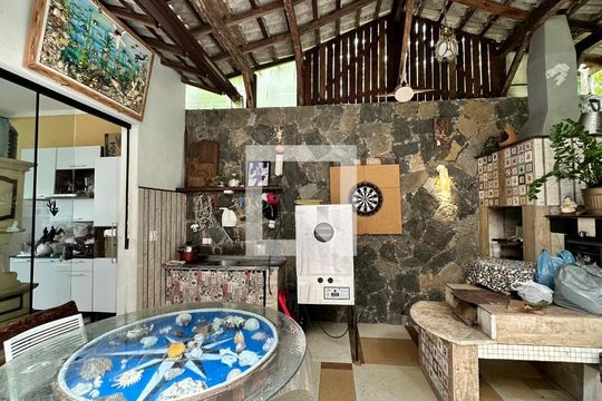 Área gourmet de casa à venda com 3 quartos, 120m² em Recreio dos Bandeirantes, Rio de Janeiro