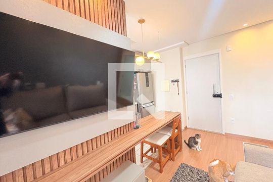 Sala de apartamento à venda com 2 quartos, 47m² em Ponte Sao Joao, Jundiaí