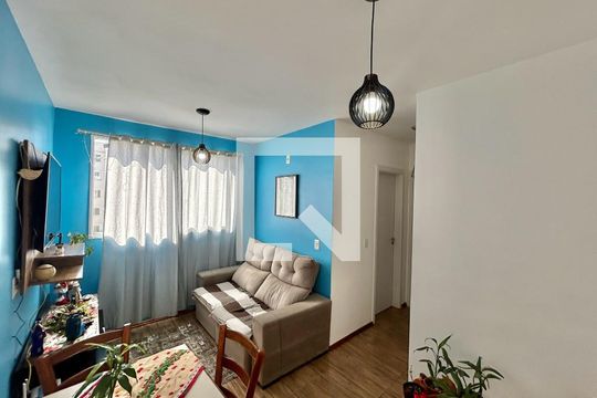 Sala de apartamento à venda com 2 quartos, 44m² em Feitoria, São Leopoldo
