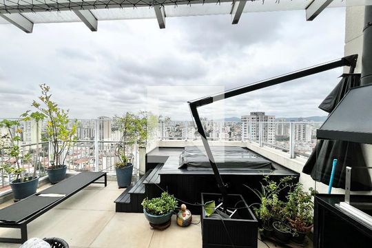 Varanda gourmet de apartamento à venda com 1 quarto, 130m² em Vila Dom Pedro Ii, São Paulo