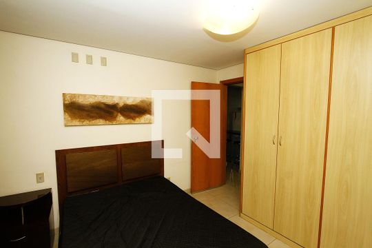 Quarto 1 - Suíte de apartamento para alugar com 1 quarto, 50m² em Belvedere, Belo Horizonte