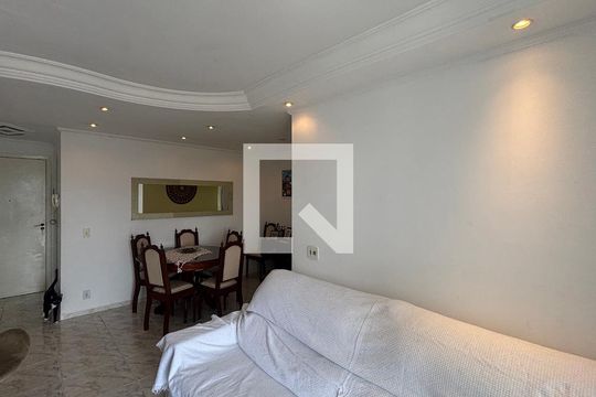 Sala - Sala de Jantar de apartamento à venda com 3 quartos, 70m² em Vila Bela Vista, Santo André