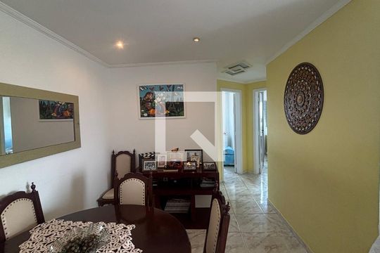 Sala - Sala de Jantar de apartamento à venda com 3 quartos, 70m² em Vila Bela Vista, Santo André