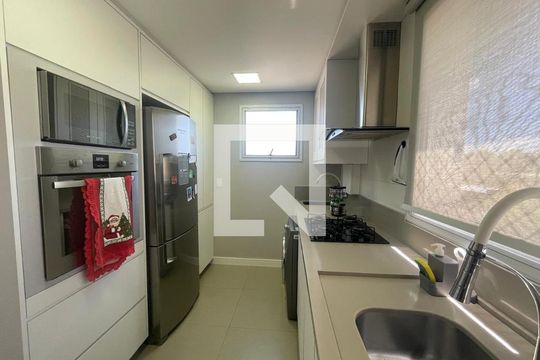 Cozinha - Armários de apartamento à venda com 2 quartos, 113m² em Santa Teresa, São Leopoldo