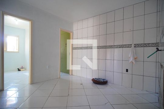 Cozinha de casa para alugar com 3 quartos, 90m² em Santos Dumont, São Leopoldo