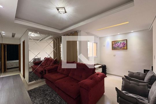 Sala de apartamento à venda com 2 quartos, 120m² em Parque Oratório, Santo André
