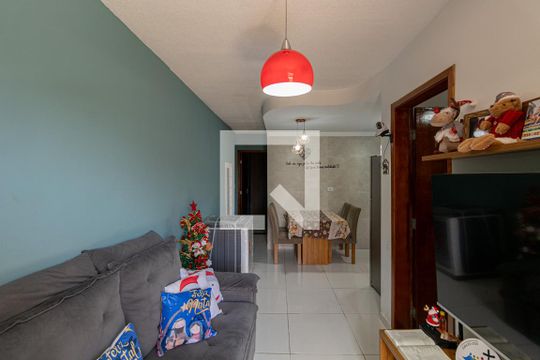 Sala/Cozinha/Área de Serviço  de apartamento para alugar com 2 quartos, 55m² em Cidade Antônio Estêvão de Carvalho, São Paulo