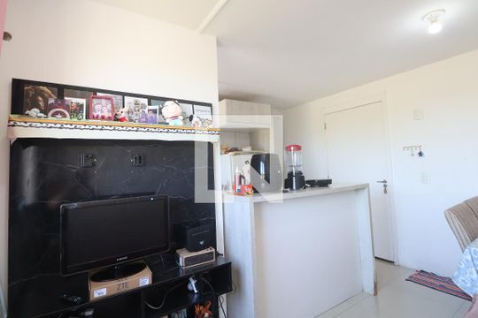 Sala de apartamento à venda com 2 quartos, 47m² em Mato Grande, Canoas