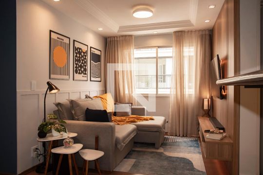 Sala de apartamento à venda com 2 quartos, 64m² em Chácara Inglesa, São Paulo