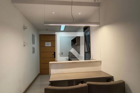 Cozinha - Armários de apartamento à venda com 1 quarto, 50m² em Jacarepaguá, Rio de Janeiro