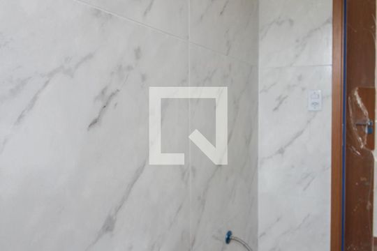 Banheiro da Suíte de apartamento à venda com 2 quartos, 50m² em Serrano, Belo Horizonte
