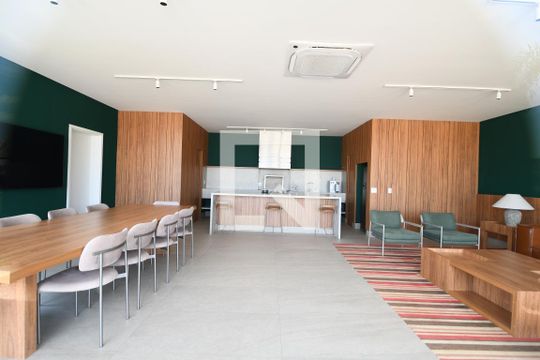Área comum - Salão de festas de casa de condomínio à venda com 3 quartos, 225m² em Condomínio Reserva Alpha Galleria, Campinas