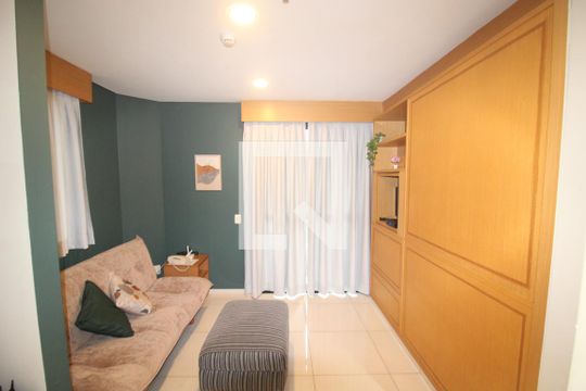 Sala / Cozinha de apartamento à venda com 1 quarto, 34m² em Santana, São Paulo