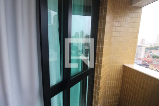 Sala / Cozinha - Varanda de apartamento à venda com 1 quarto, 34m² em Santana, São Paulo