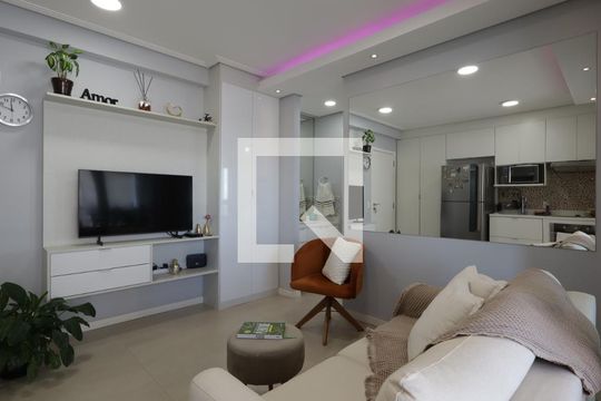 Sala de apartamento para alugar com 1 quarto, 38m² em Vila Andrade, São Paulo