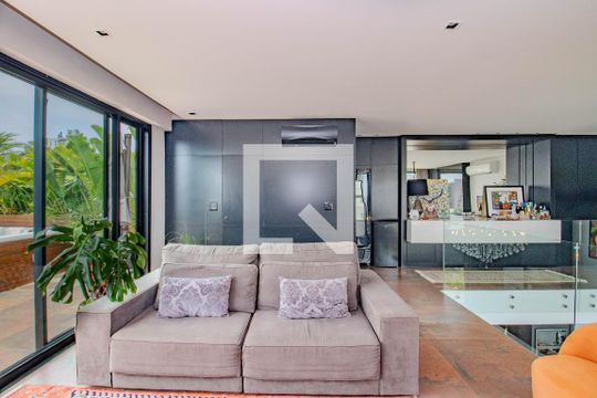 Sala Íntima - Cobertura de apartamento à venda com 3 quartos, 146m² em São João, Porto Alegre