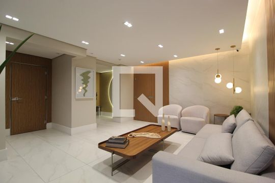 Hall Social de kitnet/studio à venda com 1 quarto, 37m² em Indianópolis, São Paulo