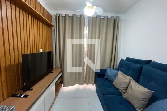 Sala/cozinha de apartamento para alugar com 1 quarto, 30m² em Centro Histórico de São Paulo, São Paulo