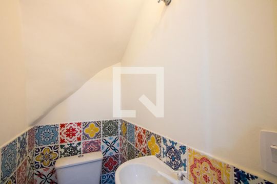 Lavabo de casa à venda com 2 quartos, 110m² em Vila América, Santo André