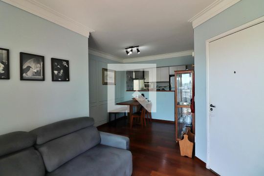Sala de apartamento à venda com 3 quartos, 80m² em Centro, São Bernardo do Campo