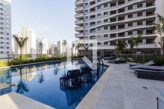 Área comum - Piscina de kitnet/studio à venda com 1 quarto, 24m² em Vila Nova Conceição, São Paulo