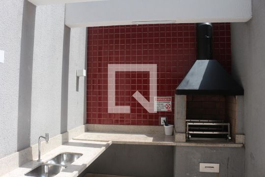 Área comum - Churrasqueira de kitnet/studio à venda com 1 quarto, 42m² em Boa Vista, São Caetano do Sul