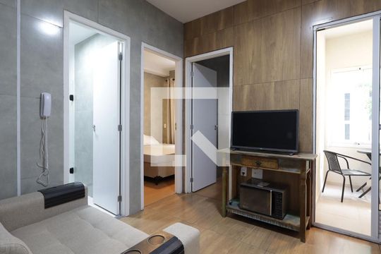 Sala de apartamento para alugar com 2 quartos, 30m² em Vila Sônia, São Paulo