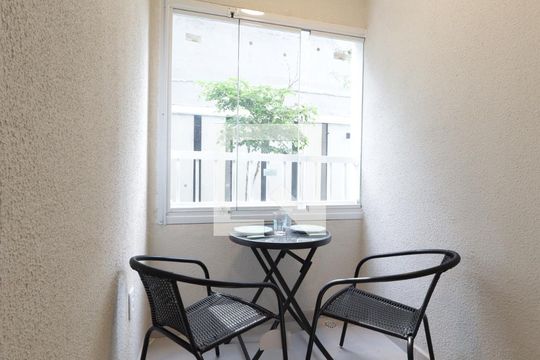Varanda da Sala de apartamento para alugar com 2 quartos, 30m² em Vila Sônia, São Paulo