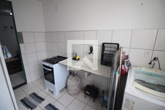 Cozinha e Área de Serviço de apartamento à venda com 2 quartos, 48m² em Diamante, Belo Horizonte