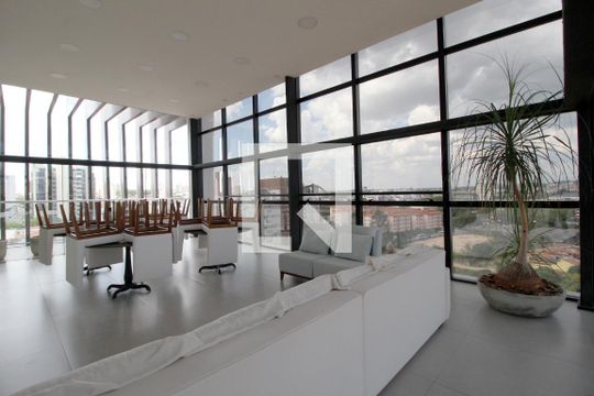Área comum - Salão de festas de apartamento para alugar com 1 quarto, 34m² em Jardim Faculdade, Sorocaba