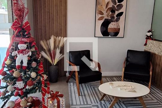 Hall de entrada de apartamento à venda com 2 quartos, 69m² em Barra Olímpica, Rio de Janeiro